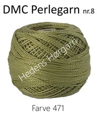 DMC Perlegarn nr. 8 farve 471